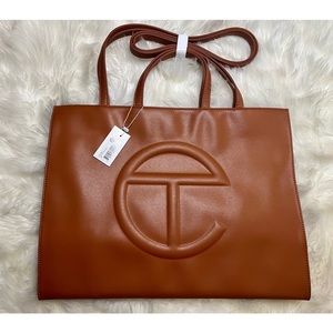 Telfar Large Tan Shopping Pan